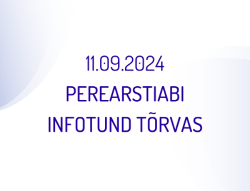 Perearstiabi infotund Tõrvas 11.09.2024