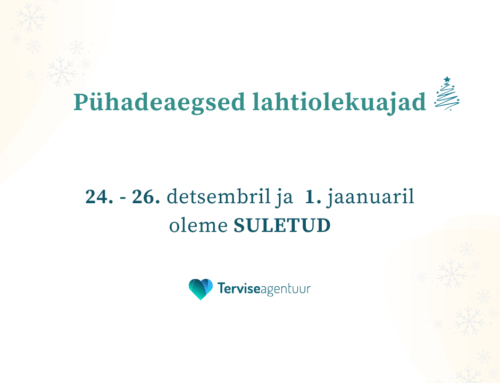 Pühadeaegsed lahtiolekuajad